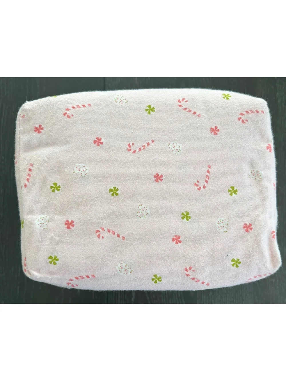 Cuddl Duds Heavyweight Flannel Pink Candy Scatter Sheet Set